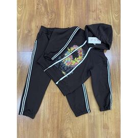 Фотография Костюм детский спортивный на девочку 253 black-white р.104-128 "RSV" недорого оптом от прямого поставщика