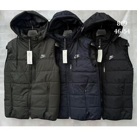 Фотография Жилетка мужская S2610 black р.46-54 "Shon" недорого оптом от прямого поставщика