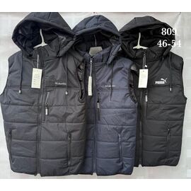 Фотография Жилетка мужская S2613 black р.46-54 "Shon" недорого оптом от прямого поставщика