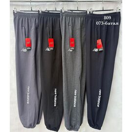 Штани спортивні чоловічі S2635 d.grey р.58-66 "Shon" недорого оптом від прямого постачальника