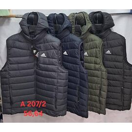 Фотография Жилетка мужская 207-2 grey р.56-64 "PALMIRA" недорого оптом от прямого поставщика