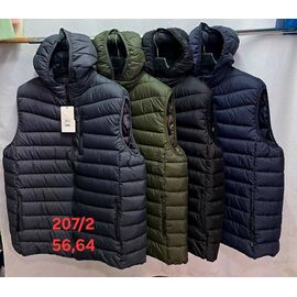 Фотография Жилетка мужская 207-2-2 grey р.56-64 "PALMIRA" недорого оптом от прямого поставщика