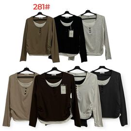 Светр жіночий 281 mix р.46-50 "PALMIRA" недорого оптом від прямого постачальника