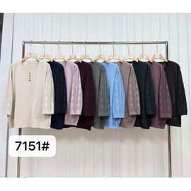 Светр жіночий 7151 mix р.56-58 "PALMIRA" недорого оптом від прямого постачальника