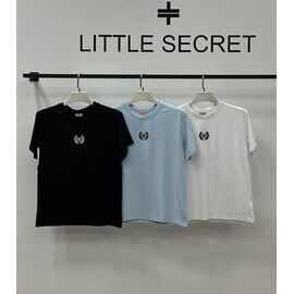 футболка жіноча 020 black р.S-L "Little Secret" недорого оптом від прямого постачальника