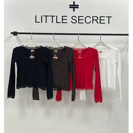 Светр жіночий 2510 brown р.S-L "Little Secret" недорого оптом від прямого постачальника