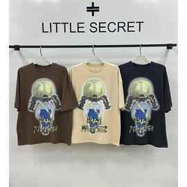 футболка жіноча 500345 beige р.one size "Little Secret" недорого оптом від прямого постачальника