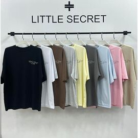 футболка жіноча 500438 brown р.S-L "Little Secret" недорого оптом від прямого постачальника
