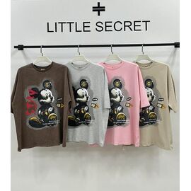 футболка жіноча 500456 beige р.one size "Little Secret" недорого оптом від прямого постачальника