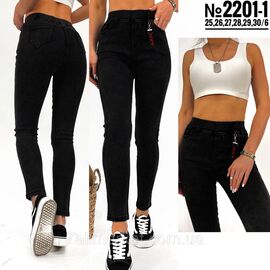 ЖІНОЧІ ДЖЕГІНСІ З БРІЛКОМ РОЗМІРІ 25,26,27,28,29,30 "PARTNERS" недорого від прямого постачальника