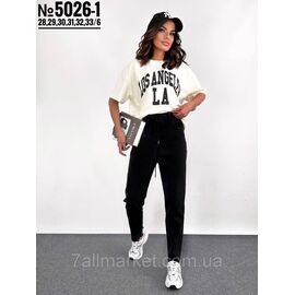 ЖІНОЧІ ДЖЕГІНСИ НА РЕЗИНЦІ НАПІВБАТАЛЬНІ РОЗМІРИ 28,29,30,31,32,33 "PARTNERS"