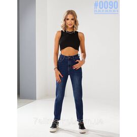 Джинси мом mom fit розмірний ряд 25,26,27,28,29,30 "PARTNERS" недорого від прямого постачальника