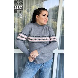 Гольф жіночий із коміром-стійкою універсального розміру 44-52 "PARTNERS" недорого від прямого постачальника