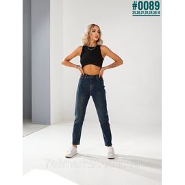 Джинси мом mom fit розмірний ряд 25,26,27,28,29,30 "PARTNERS" недорого від прямого постачальника