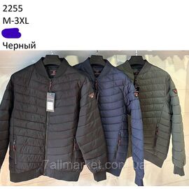 Куртка-бомбер чоловіча демісезонна стьобана розміри M-3XL (3кв) "NEW NOCE" недорого від прямого постачальника