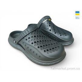 Крокси чоловічі легкі Літо С99 хакі (6 пар р.41-45) "Rai shoes" недорого оптом від прямого постачальника