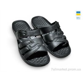 Шльопанці чоловічі пляжні Літо С29 чорний (6 пар р.41-45) "Rai shoes" недорого оптом від прямого постачальника
