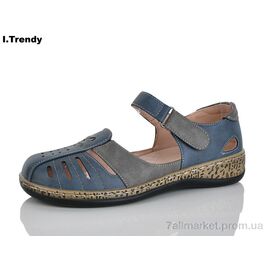 Фотография Босоножки детские летние Лето LH25-6 (8 пар р.36-41) "Trendy" недорого оптом от прямого поставщика