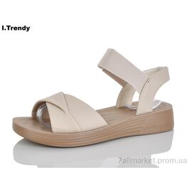 Босоніжки жіночі літні Літо YZ106-2 (8 пар р.36-41) "Trendy" недорого оптом від прямого постачальника