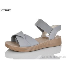 Босоніжки жіночі літні Літо YZ106-3 (8 пар р.36-41) "Trendy" недорого оптом від прямого постачальника