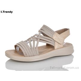 Босоніжки жіночі літні Літо ZK312-5 (8 пар р.36-41) "Trendy" недорого оптом від прямого постачальника