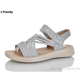 Босоніжки жіночі літні Літо ZK312-9 (8 пар р.36-41) "Trendy" недорого оптом від прямого постачальника