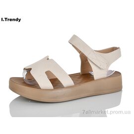 Босоніжки жіночі літні Літо YZ103-2 (8 пар р.36-41) "Trendy" недорого оптом від прямого постачальника