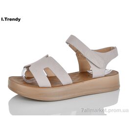Босоніжки жіночі літні Літо YZ103-3 (8 пар р.36-41) "Trendy" недорого оптом від прямого постачальника