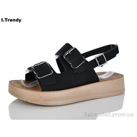 Босоніжки жіночі літні Літо YZ102-1 (8 пар р.36-41) "Trendy" недорого оптом від прямого постачальника
