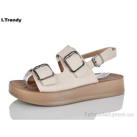 Босоніжки жіночі літні Літо YZ102-2 (8 пар р.36-41) "Trendy" недорого оптом від прямого постачальника