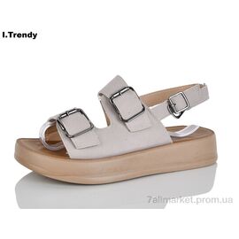Босоніжки жіночі літні Літо YZ102-3 (8 пар р.36-41) "Trendy" недорого оптом від прямого постачальника