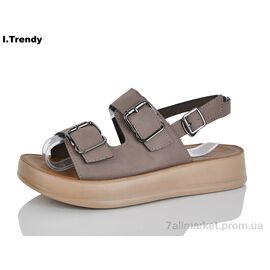 Босоніжки жіночі літні Літо YZ102-5 (8 пар р.36-41) "Trendy" недорого оптом від прямого постачальника