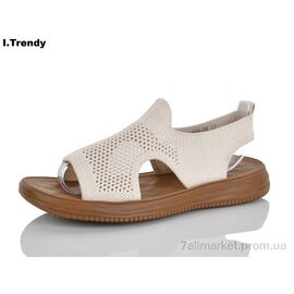 Босоніжки жіночі літні Літо BK950-3K (8 пар р.36-41) "Trendy" недорого оптом від прямого постачальника