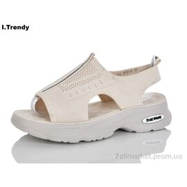 Босоніжки жіночі літні Літо BK970-3 (8 пар р.36-41) "Trendy" недорого оптом від прямого постачальника