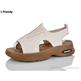 Босоніжки жіночі літні Літо BK970-3K (8 пар р.36-41) "Trendy" недорого оптом від прямого постачальника