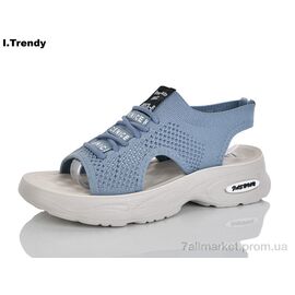 Босоніжки жіночі літні Літо BK971-25 (8 пар р.36-41) "Trendy" недорого оптом від прямого постачальника
