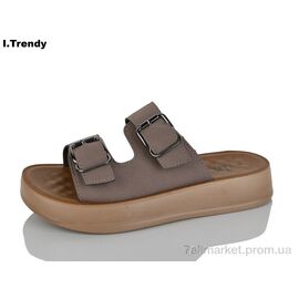 Шльопанці жіночі полегшені Літо YZ101-5 (8 пар р.36-41) "Trendy" недорого оптом від прямого постачальника