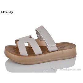 Шльопанці жіночі полегшені Літо YZ105-3 (8 пар р.36-41) "Trendy" недорого оптом від прямого постачальника