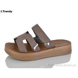 Шльопанці жіночі полегшені Літо YZ105-5 (8 пар р.36-41) "Trendy" недорого оптом від прямого постачальника