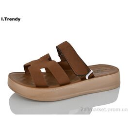 Шльопанці жіночі полегшені Літо YZ105-6 (8 пар р.36-41) "Trendy" недорого оптом від прямого постачальника