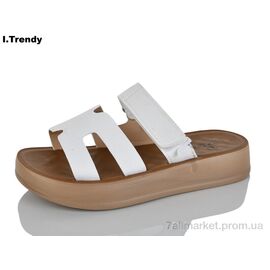 Шльопанці жіночі полегшені Літо YZ105-7 (8 пар р.36-41) "Trendy" недорого оптом від прямого постачальника