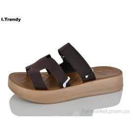 Шльопанці жіночі полегшені Літо YZ105-9 (8 пар р.36-41) "Trendy" недорого оптом від прямого постачальника