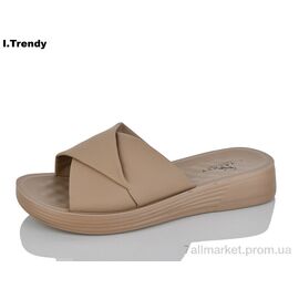 Шльопанці жіночі полегшені Літо YZ107-5 (8 пар р.36-41) "Trendy" недорого оптом від прямого постачальника