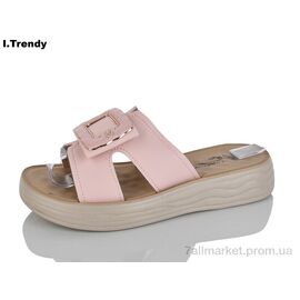Шльопанці жіночі полегшені Літо ZK709-5 (8 пар р.36-41) "Trendy" недорого оптом від прямого постачальника