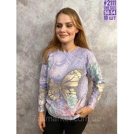 Жіночий джемпер із тонкого кашеміру універсального розміру 50-54 "PARTNERS" недорого від прямого постачальника