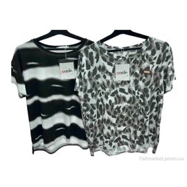 Футболка жіноча Літо 20 mix (3 шт. р.сіткаOne size) "Шик-Шок" недорого оптом від прямого постачальника