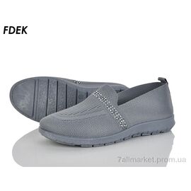 Сліпони жіночі тканинні Літо FA9318-3 (8 пар р.36-41) "FDEK" недорого оптом від прямого постачальника