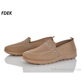 Сліпони жіночі тканинні Літо FA9318-8 (8 пар р.36-41) "FDEK" недорого оптом від прямого постачальника