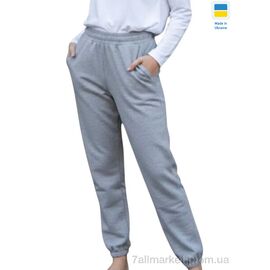 Фотография Спортивные брюки женские Весна/осень 10055 св.сірий батал (4 шт. р.сетка 2XL-5XL) "Sport style" недорого оптом от прямого поставщика