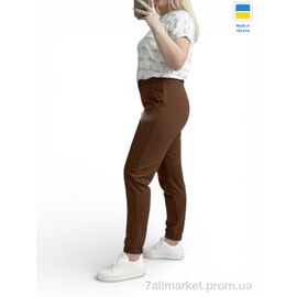 Фотография Спортивные брюки женские Весна/осень 10055-1NI шоколад (4 шт. р.сетка 2XL-5XL) "Sport style" недорого оптом от прямого поставщика
